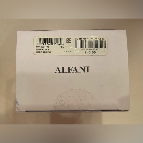 Alfani Men’s 4 Pack Boxer Briefs in Black Size XXL 41-43 NWT - Picture 4 of 5